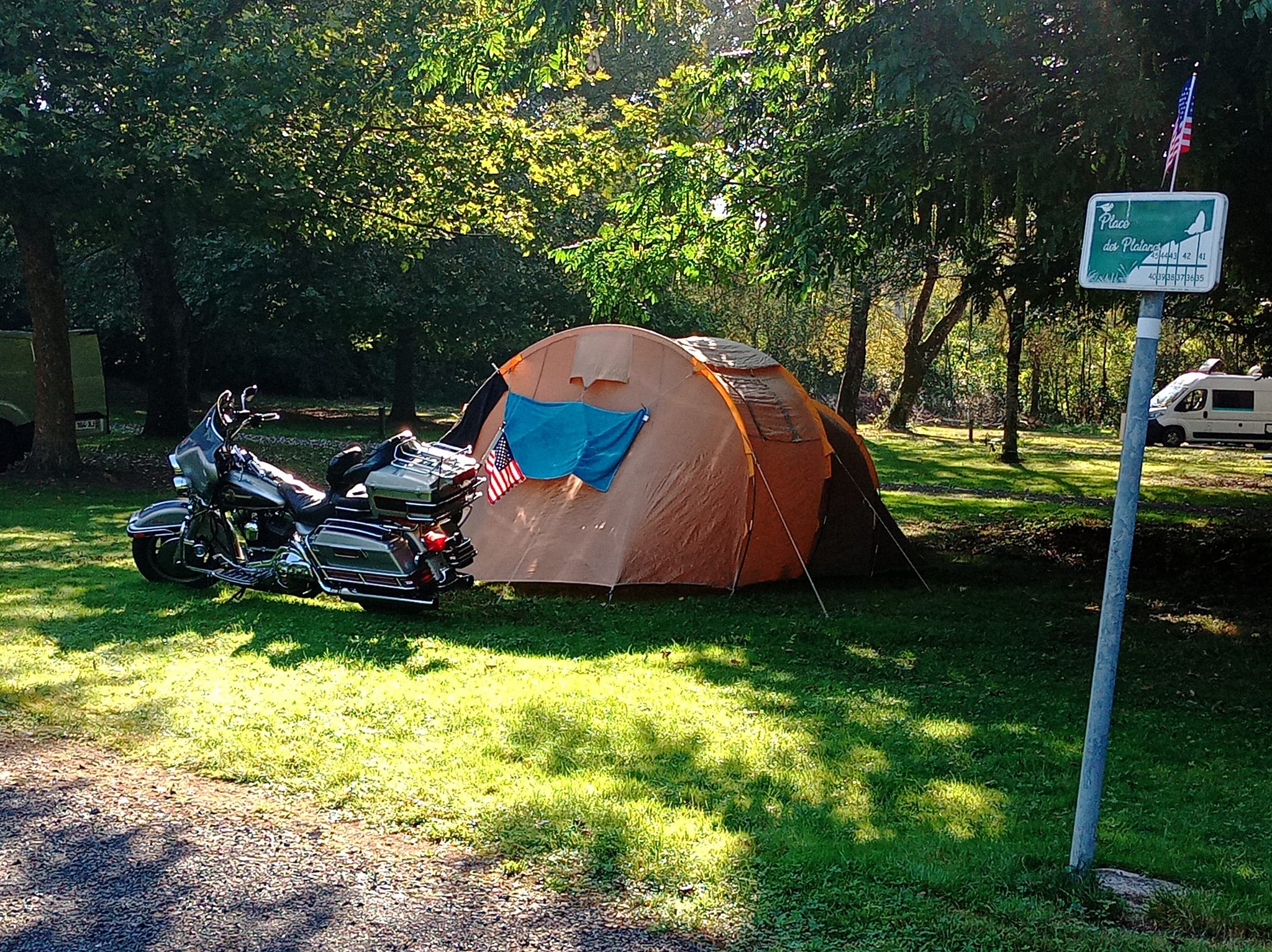 Location d'emplacements de camping pour tentes